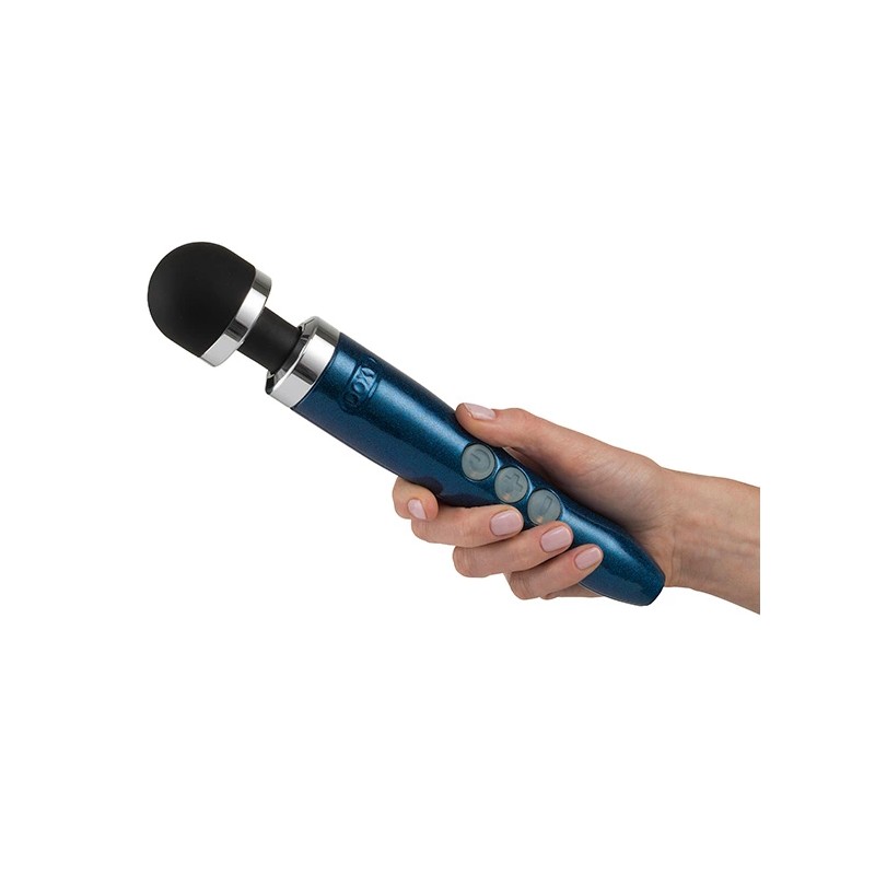 Masażer - Doxy Die Cast 3R Wand Massager Blue Flame